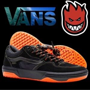 Vans Rowan 2 - (Spitfire) Black Flame Sz 8 men’s